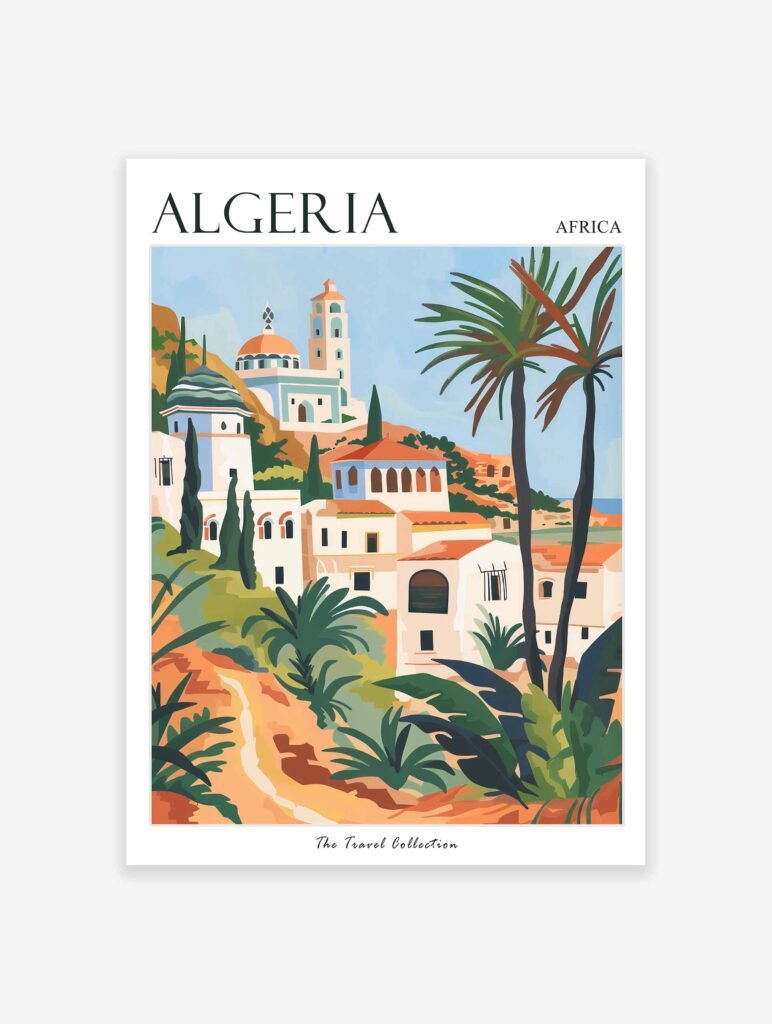 Algeria Poster Travelposterstore Co Uk