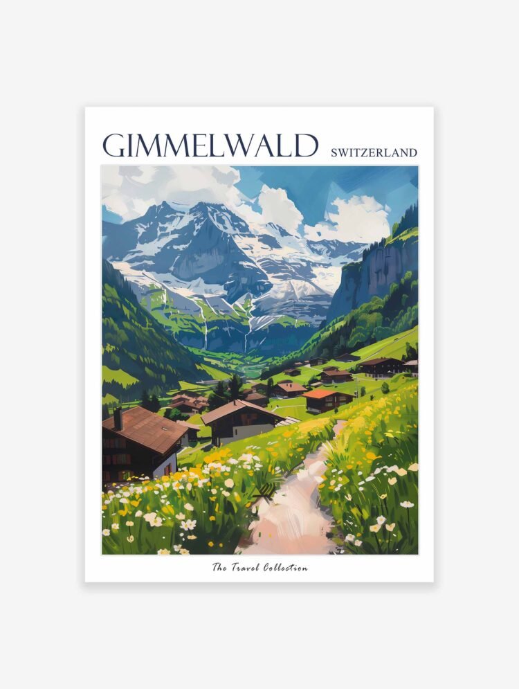 Gimmelwald Poster