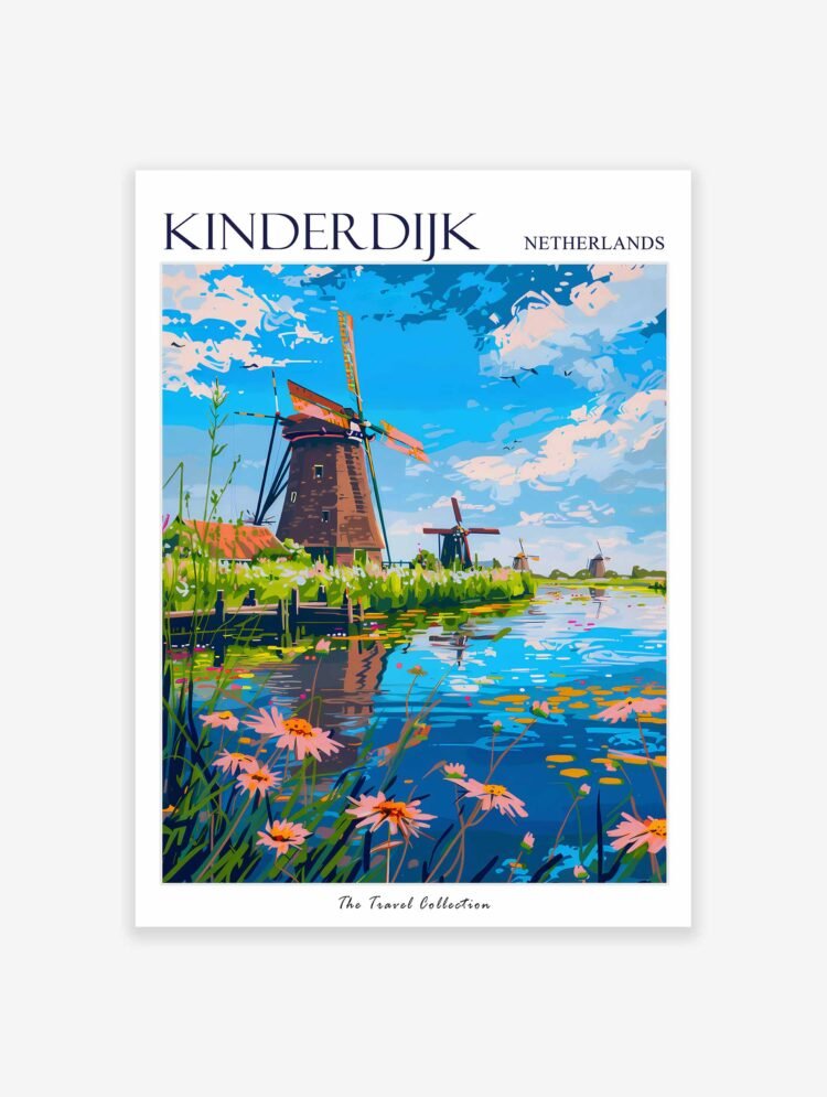 Kinderdijk Poster