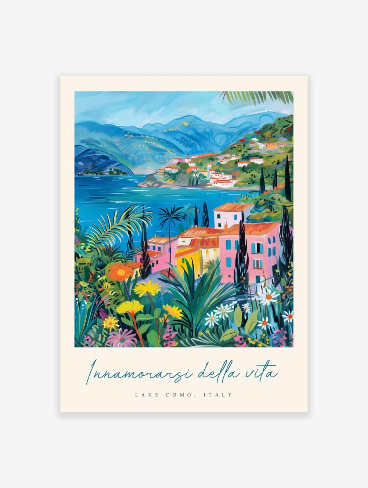 Lake Como Poster