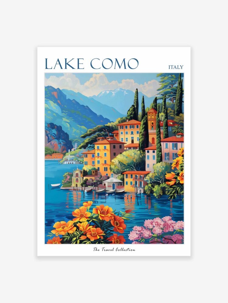 Lake Como Poster