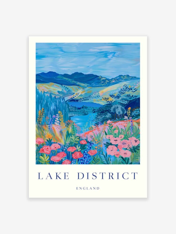 Lake District Poster