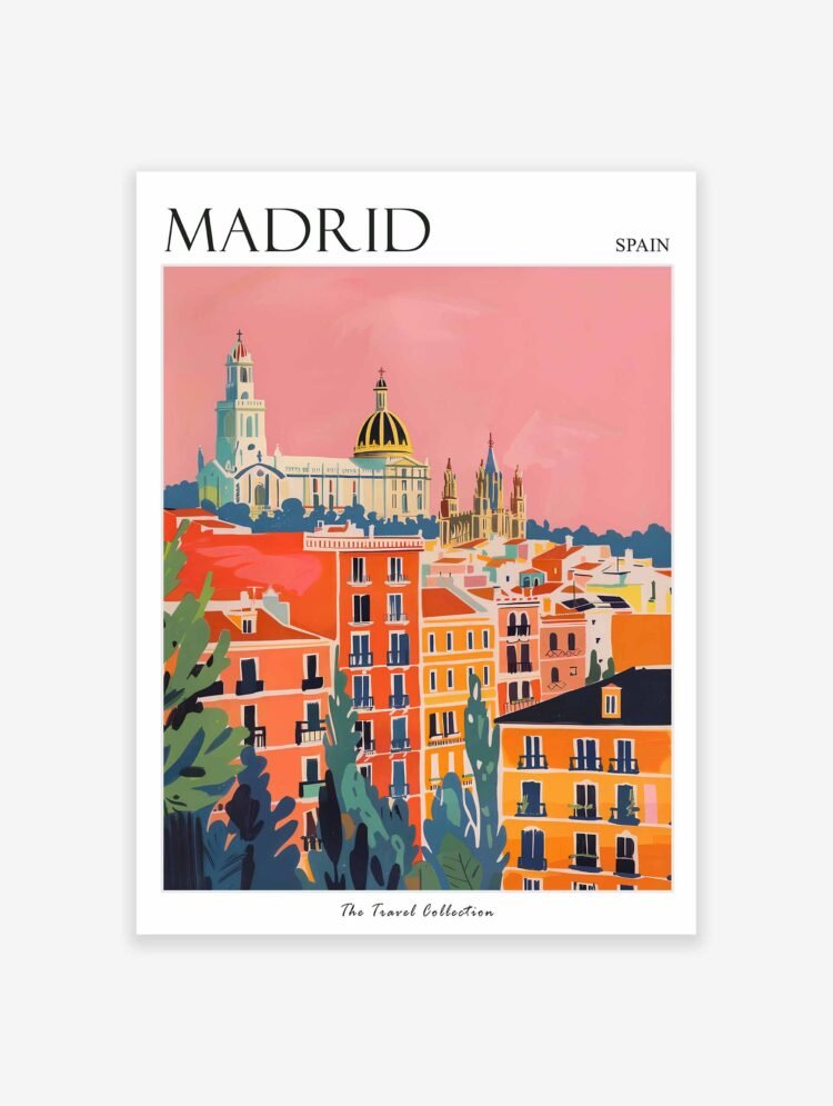 Madrid Poster