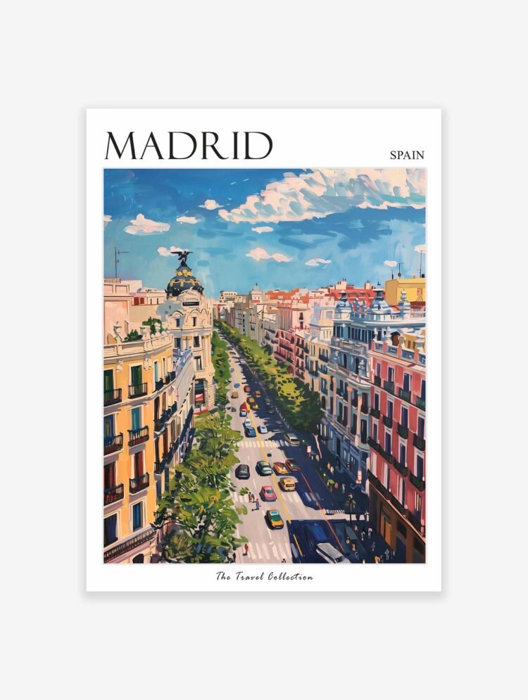 Madrid Poster