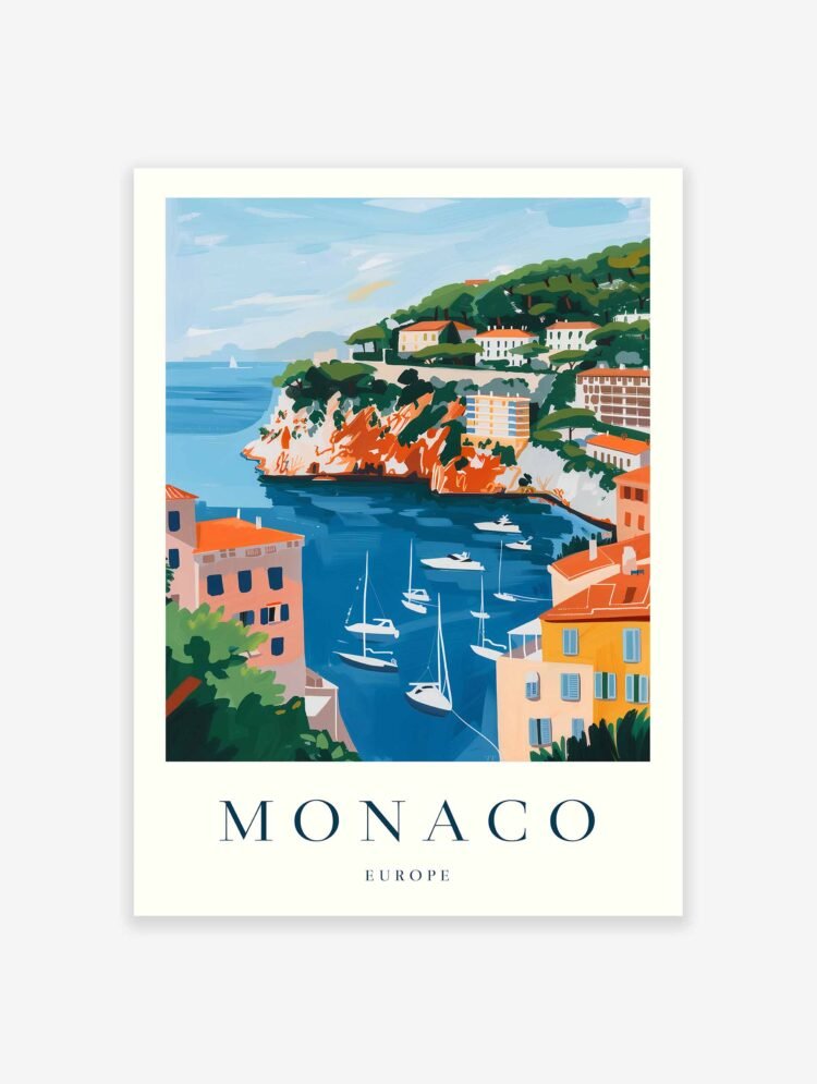 Monaco Poster