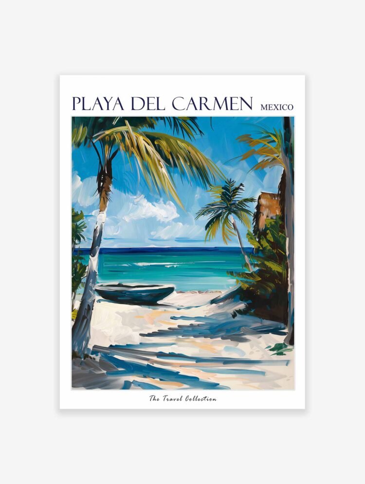 Playa del Carmen Poster