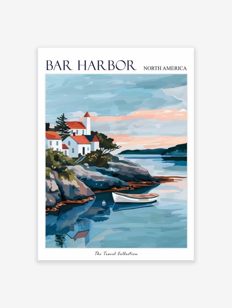 Bar Harbor Poster