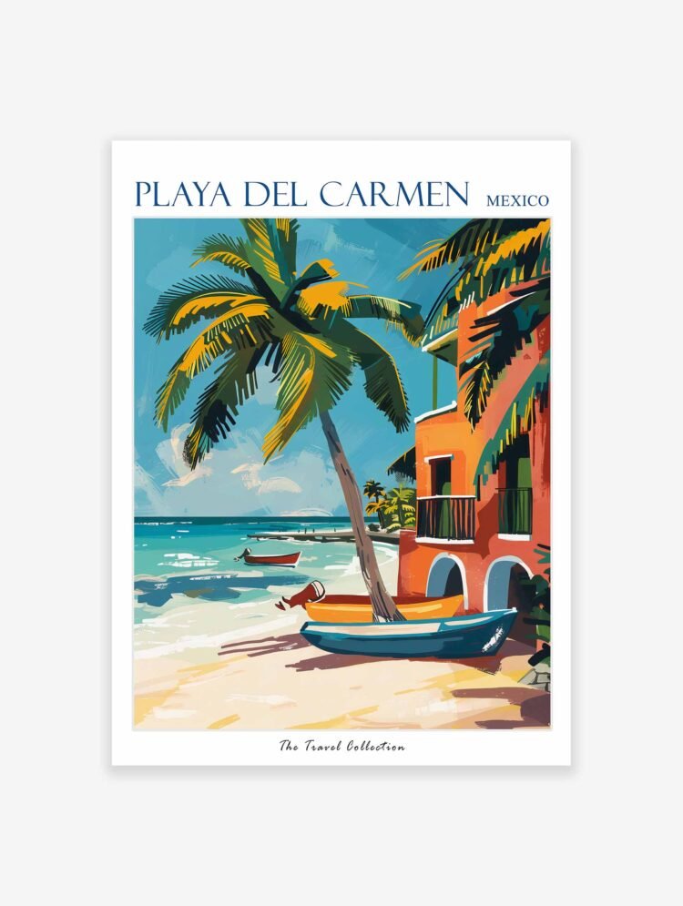 Playa del Carmen Poster