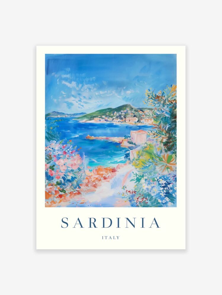 Sardinia Poster
