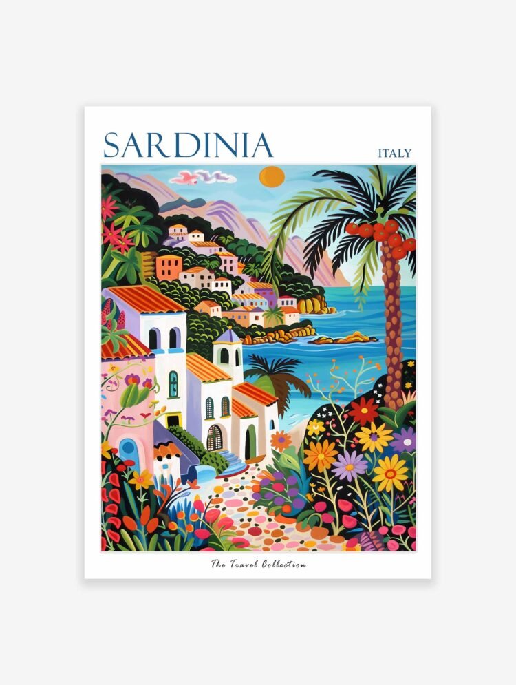Sardinia Poster