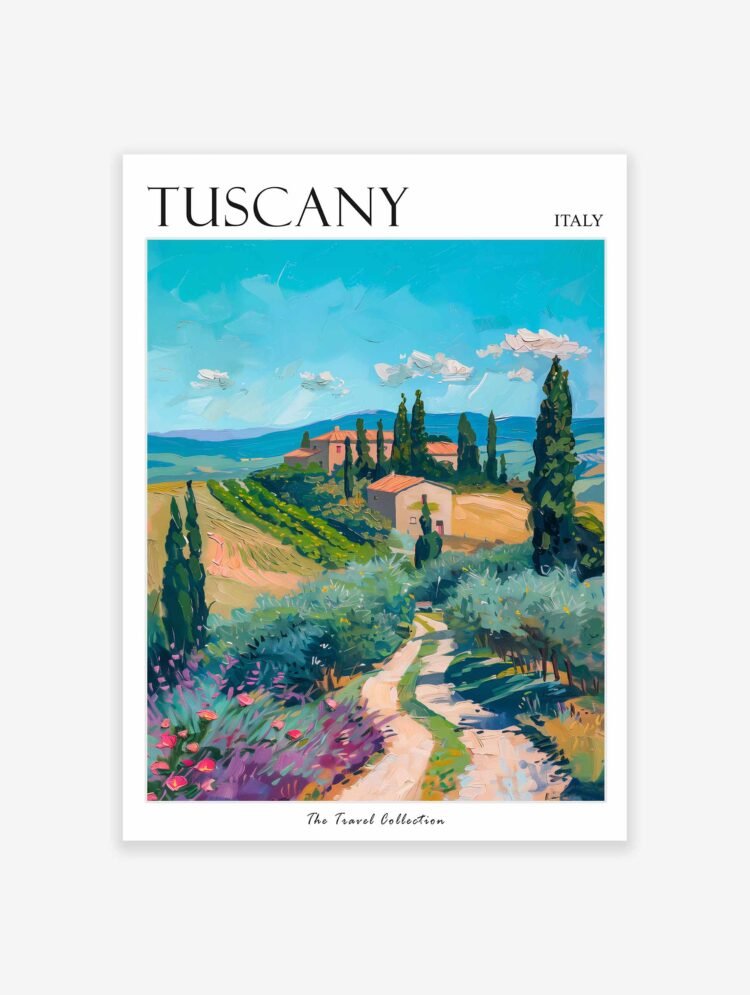 Tuscany Poster