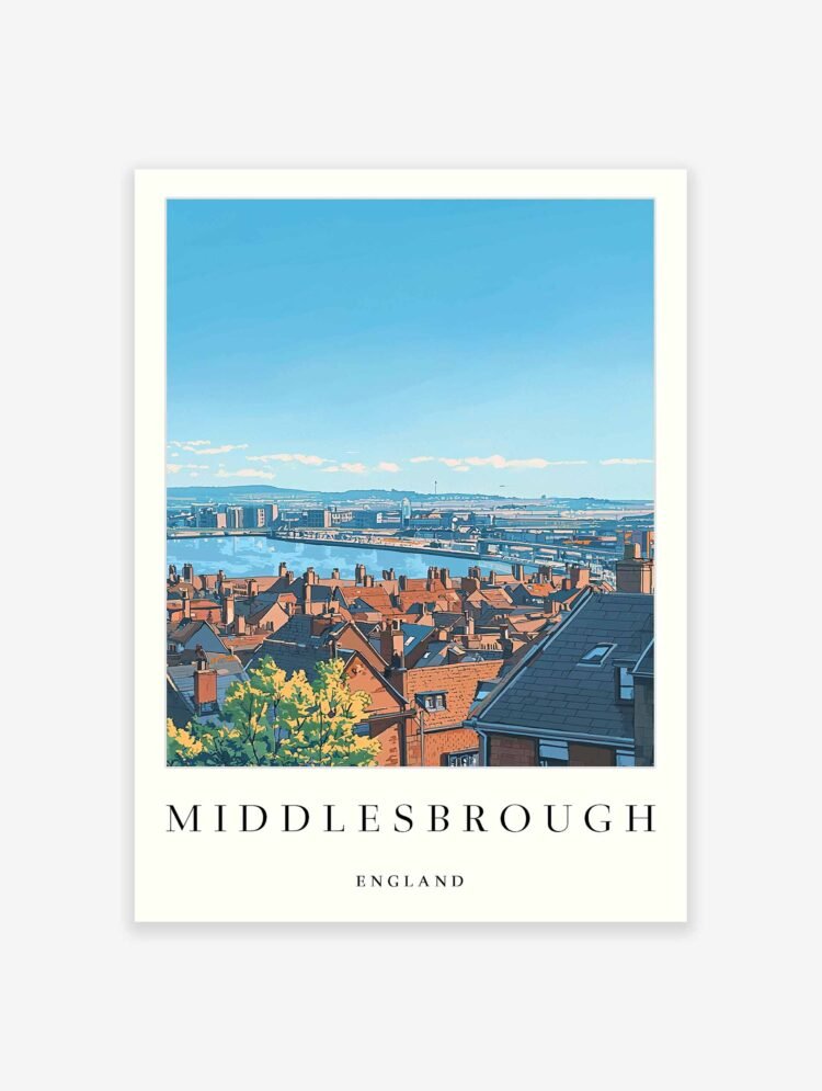 Middlesbrough Poster