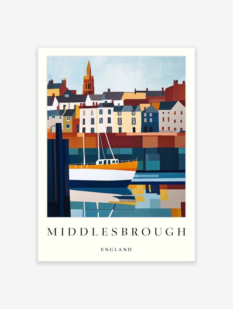 Middlesbrough Poster