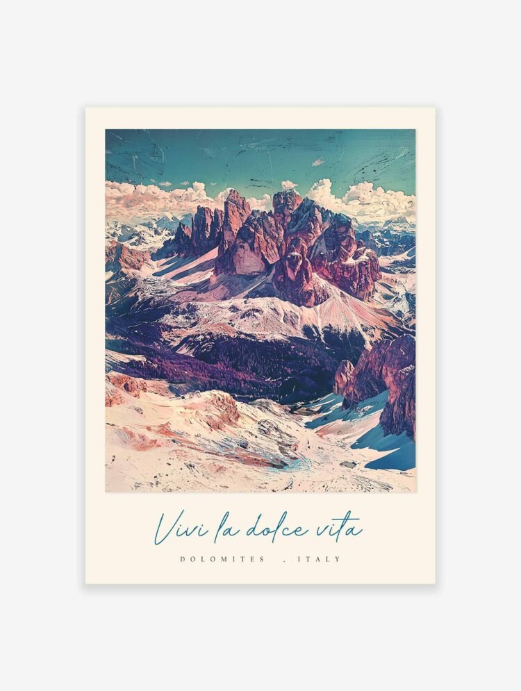 Dolomites Poster