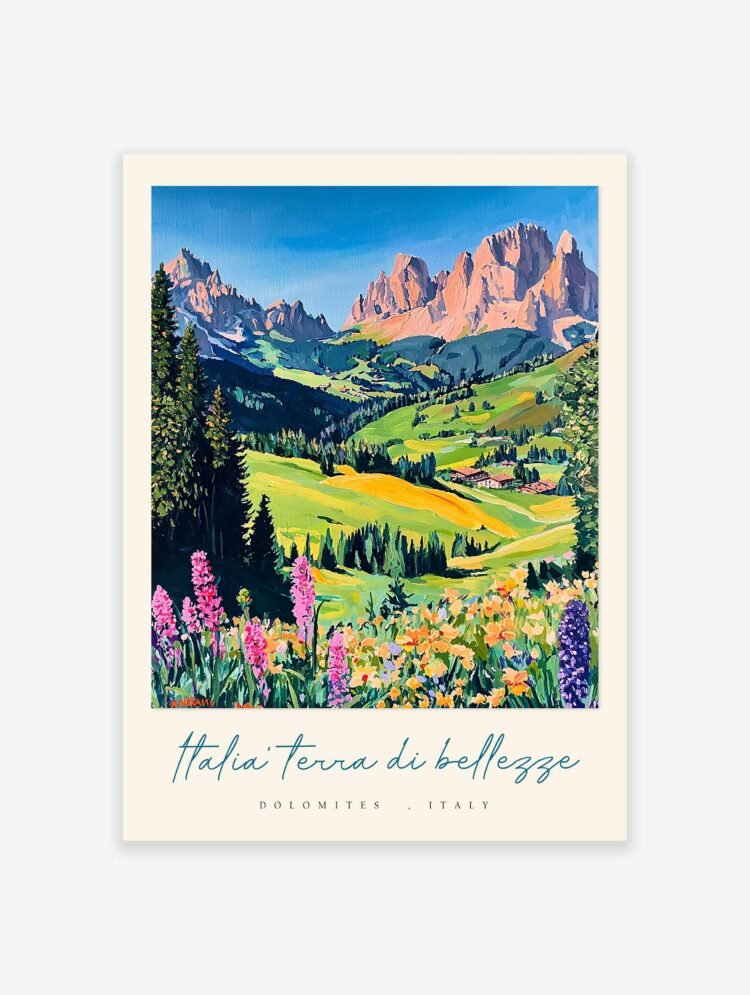 Dolomites Poster