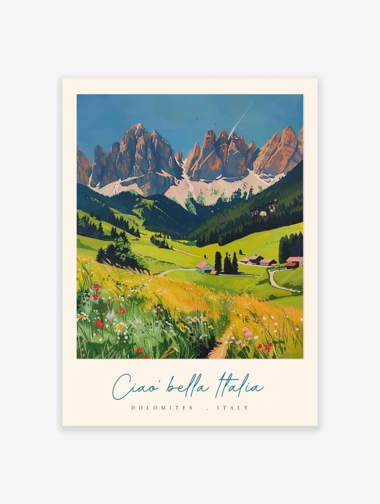 Dolomites Poster