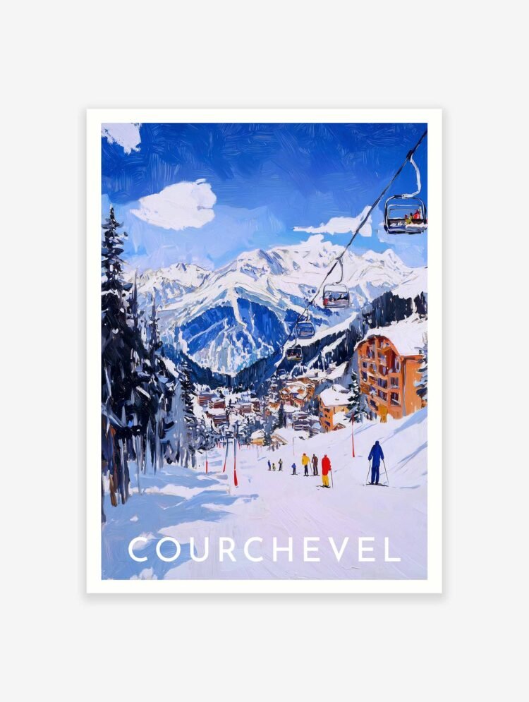 Courchevel Poster