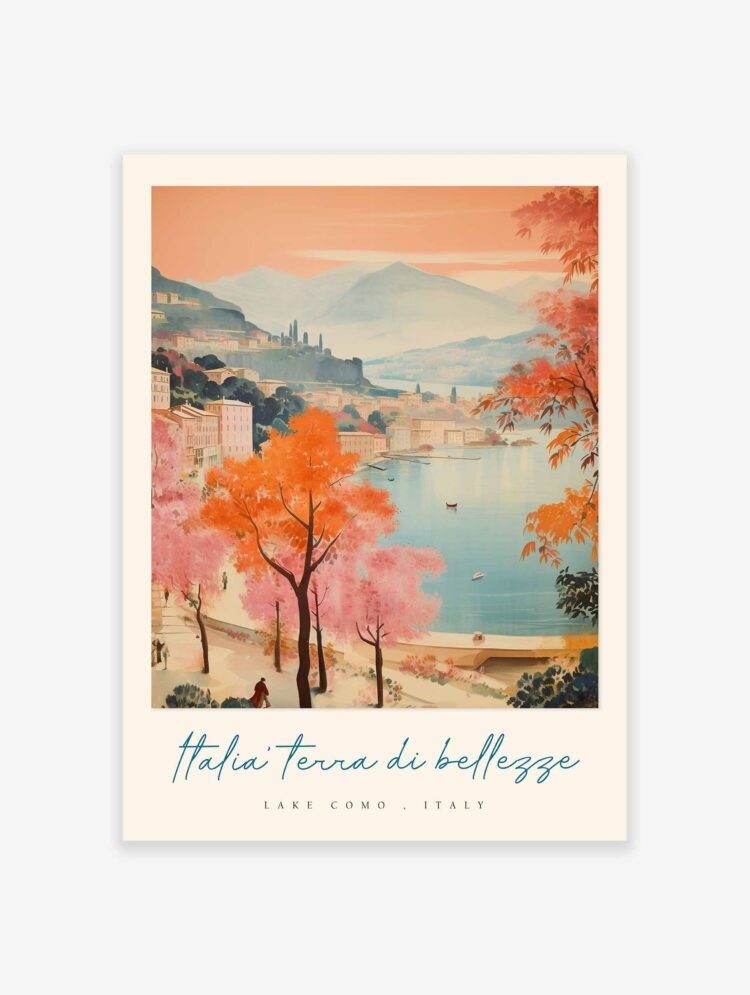 Lake Como Poster