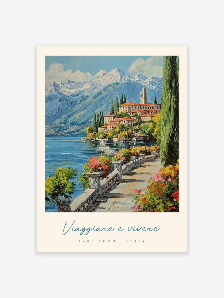 Lake Como Poster