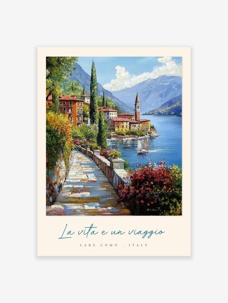 Lake Como Poster