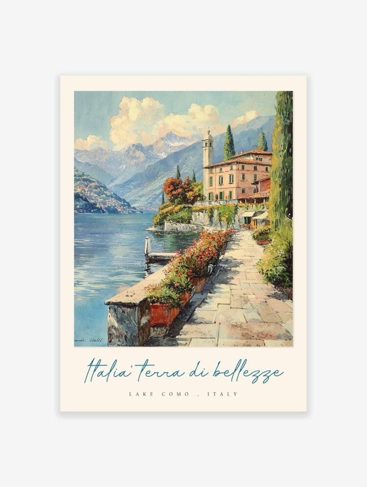 Lake Como Poster