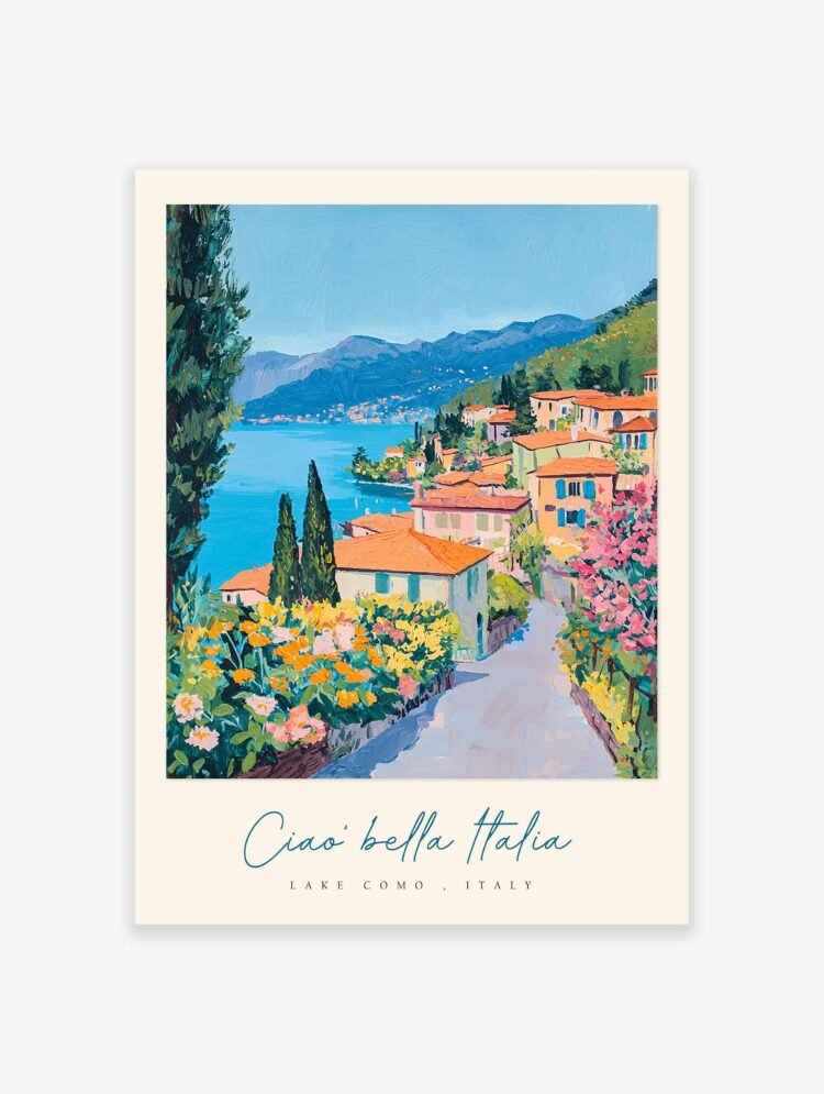 Lake Como Poster