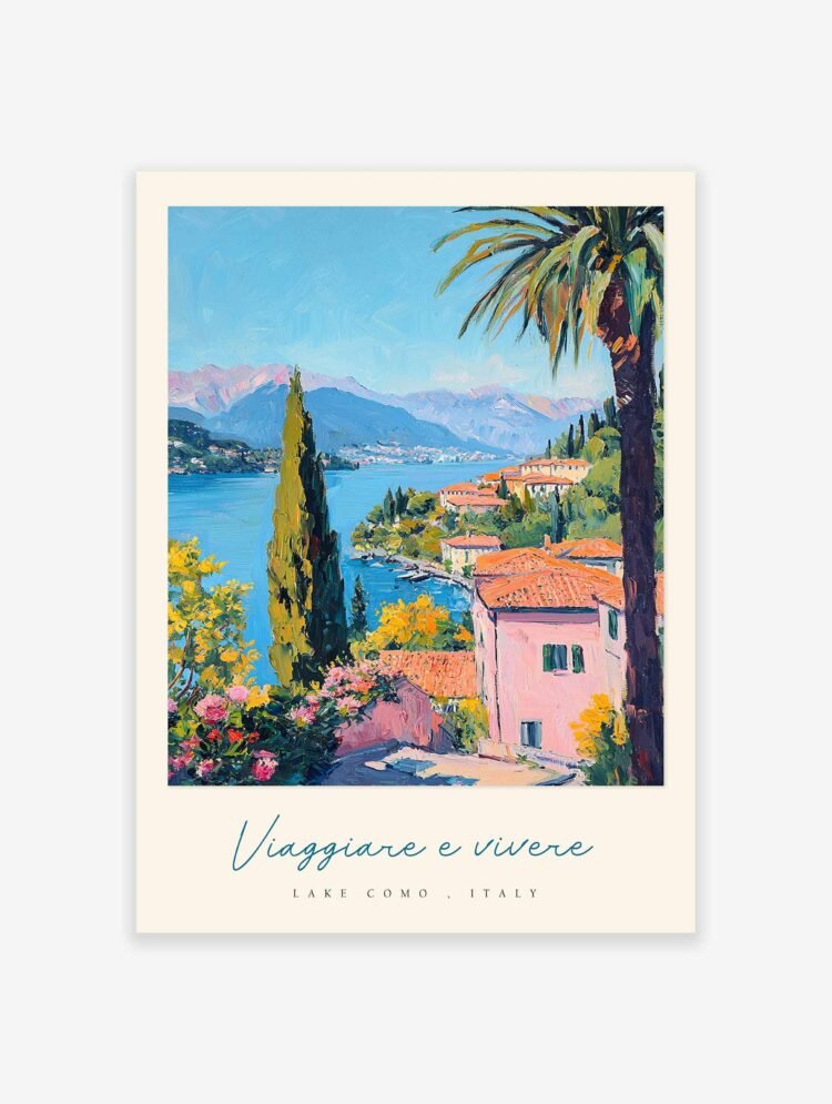 Lake Como Poster