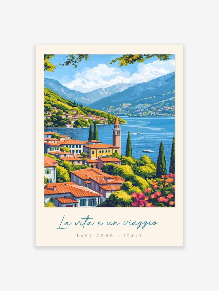 Lake Como Poster