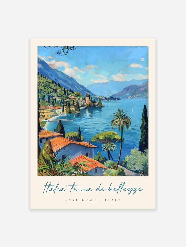 Lake Como Poster