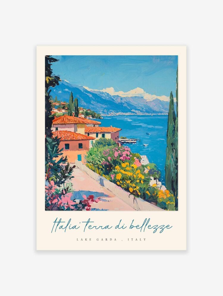 Lake Garda Poster