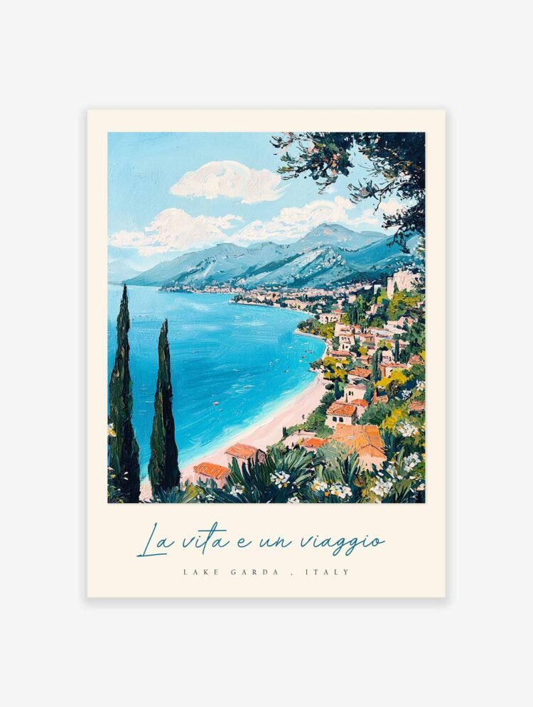 Lake Garda Poster