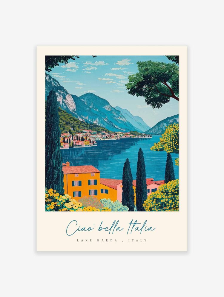 Lake Garda Poster