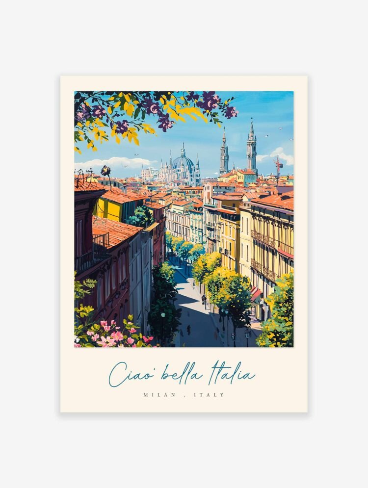 Milan Poster