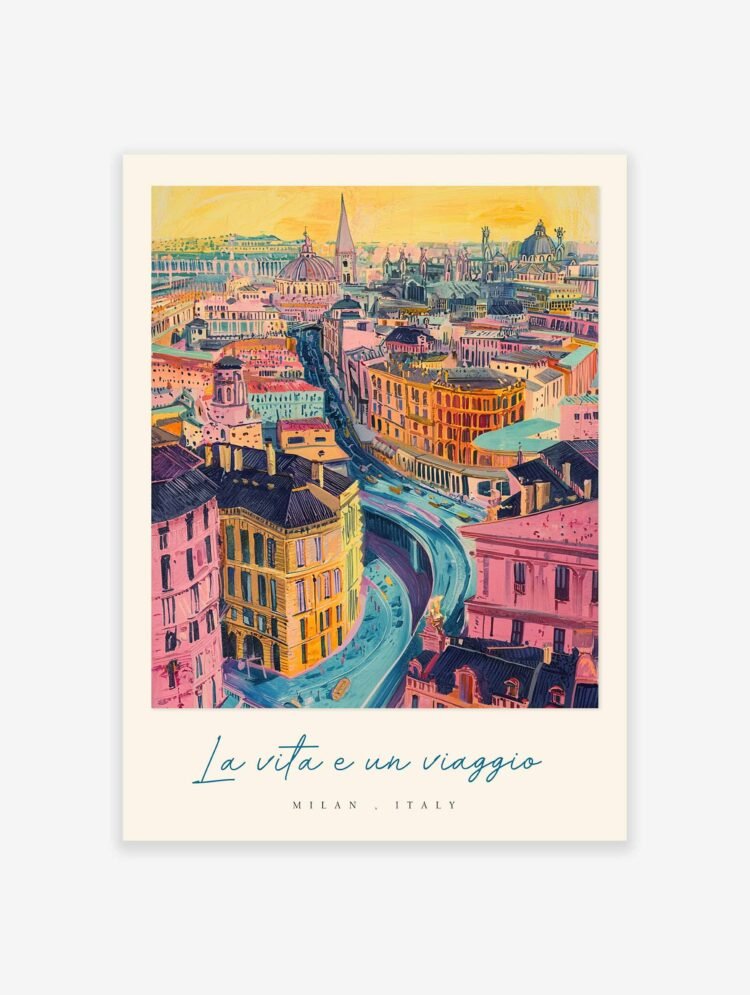 Milan Poster