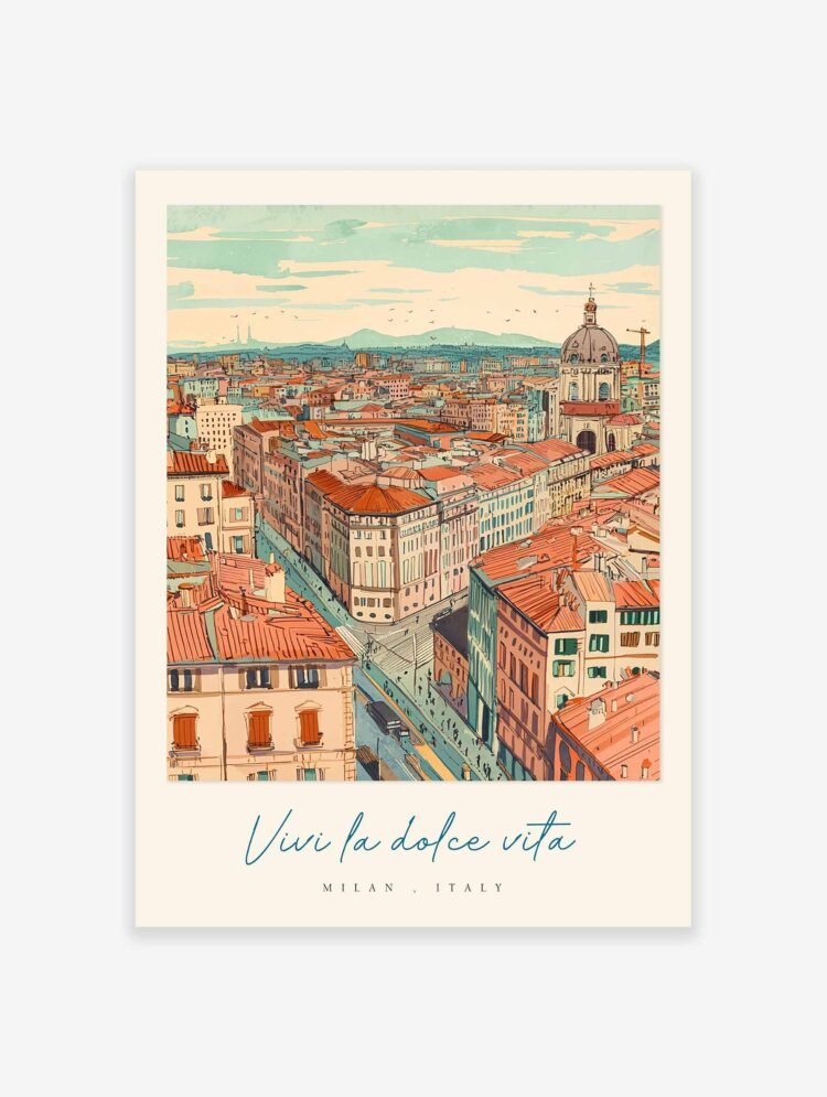 Milan Poster