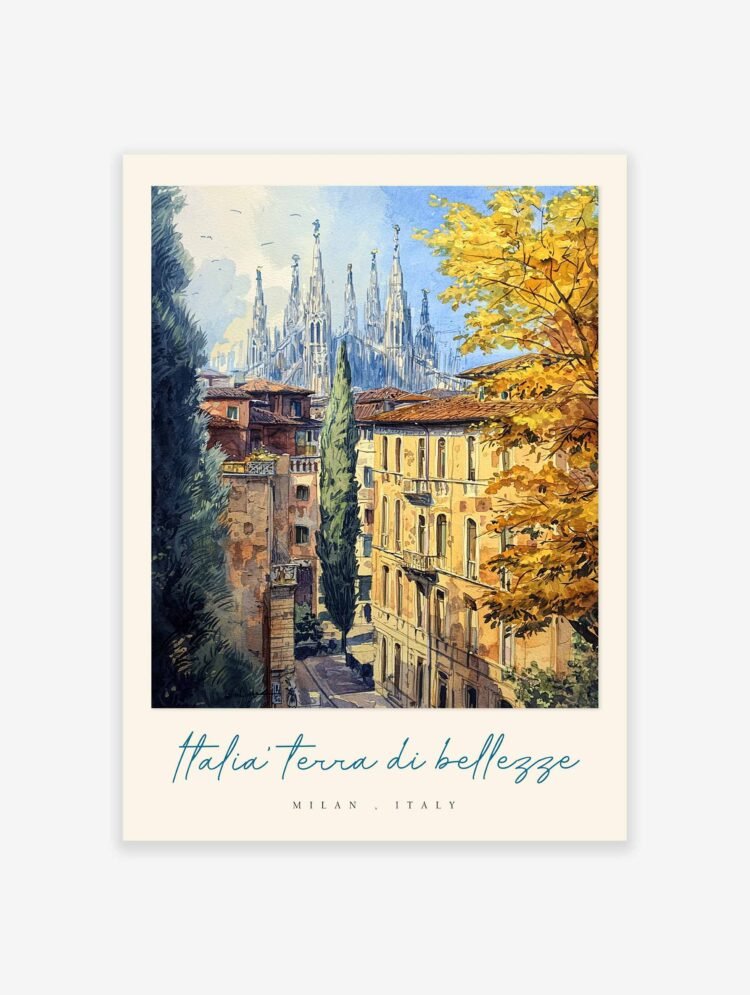 Milan Poster