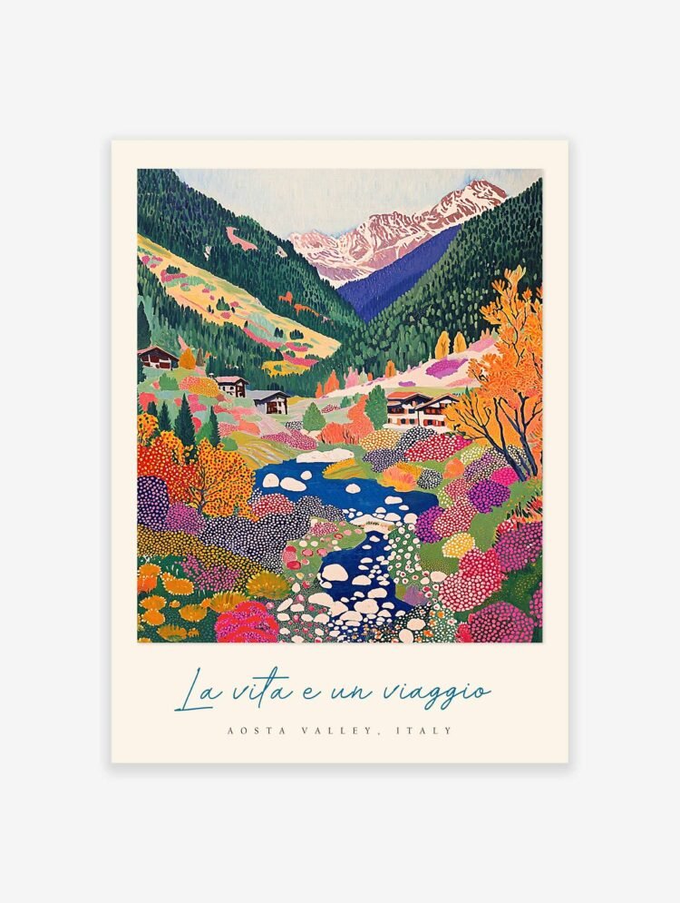 Aosta Valley Poster