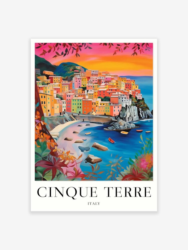 Cinque Terre Poster