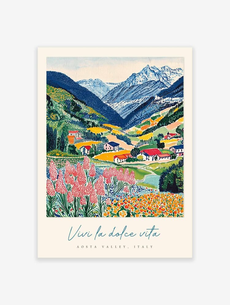 Aosta Valley Poster