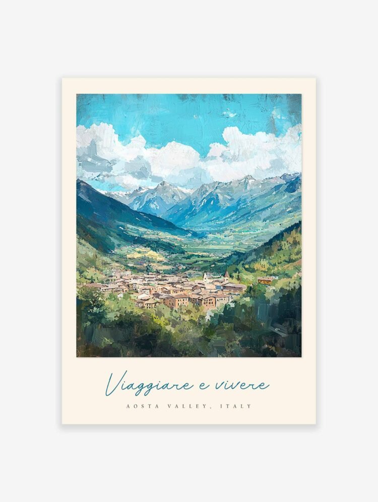 Aosta Valley Poster