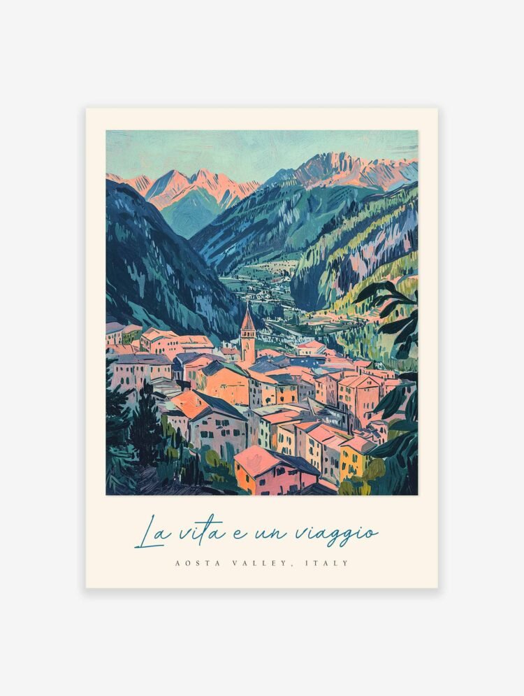 Aosta Valley Poster