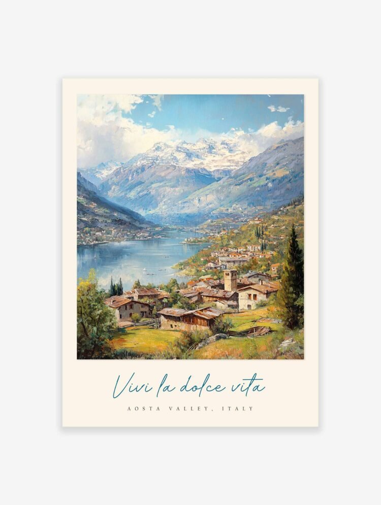 Aosta Valley Poster