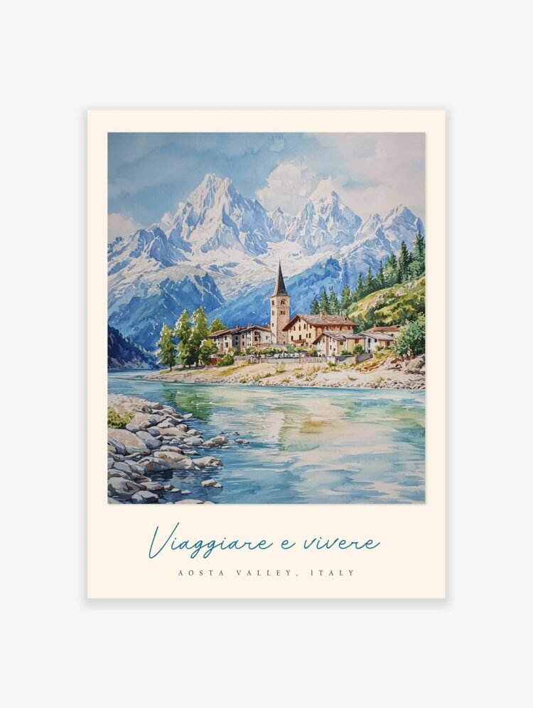 Aosta Valley Poster