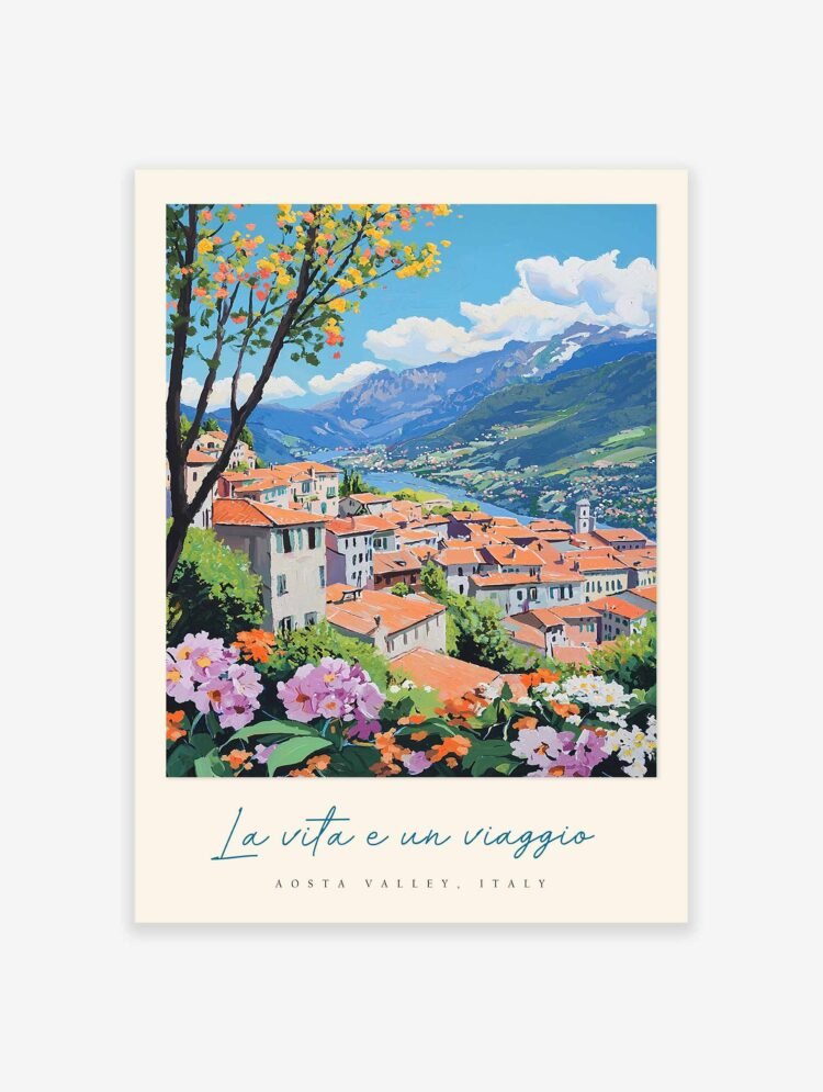 Aosta Valley Poster