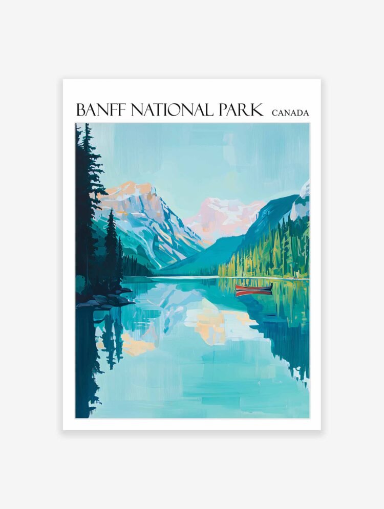 Banff National Park Poster