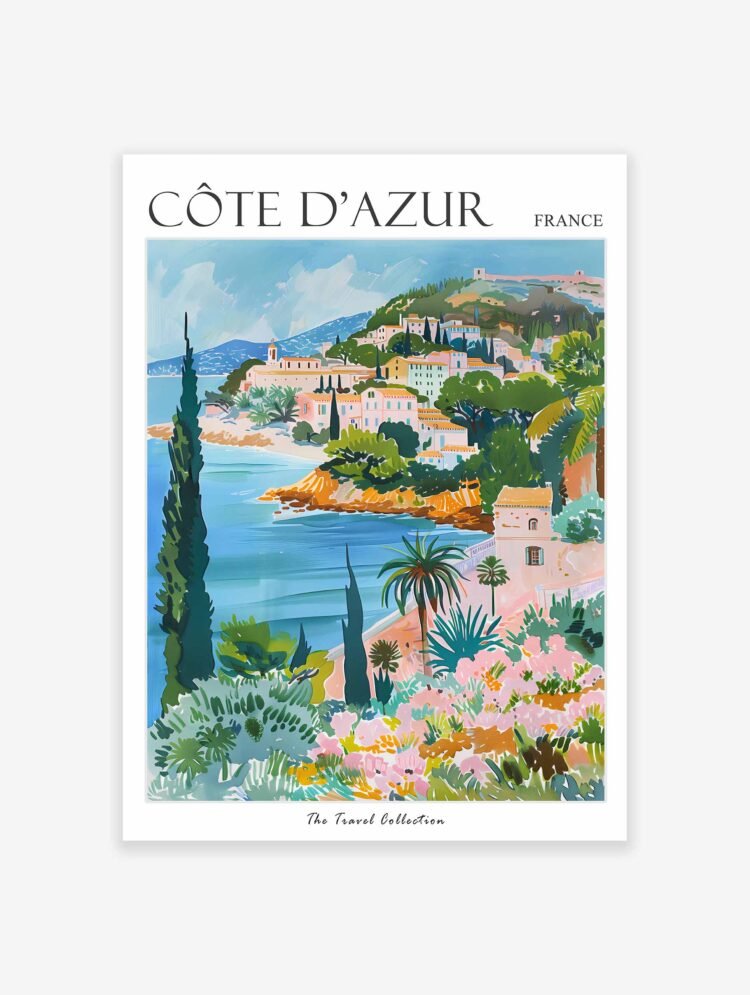 Côte d'Azur Poster