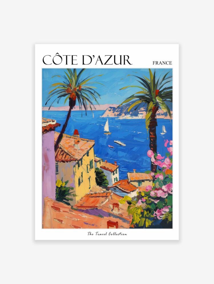 Côte d'Azur Poster