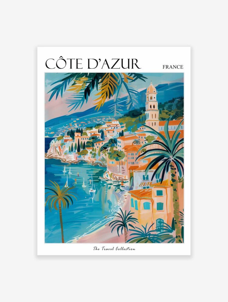 Côte d'Azur Poster