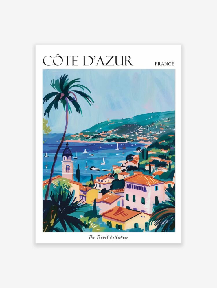 Côte d'Azur Poster
